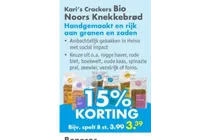 kari s crackers bio noors knekkebr d