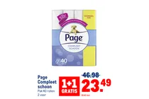 page compleet schoon toiletpapier