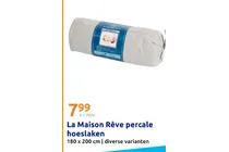 percale hoeslaken