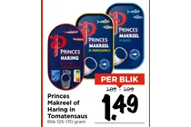 makreel of haring in tomatensaus