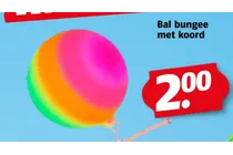 bal bungee met koord