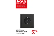 karwei wand contactdoos zenith