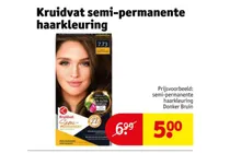 semi permanente haarkleuring
