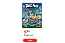 dog man stickerboek
