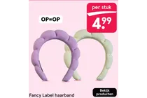 fancy label haarband