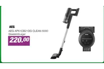 aeg ap61cb21dg clean 6000 steelstofzuiger