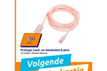 prologic laad en datakabel 8 pins