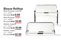 biesse rolltop multi purpose maat m