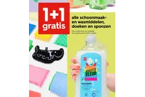 schoonmaak en wasmiddelen doeken en sponzen