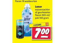 lenor wasverzachter of geurbooster
