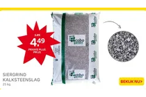 siergrind kalksteenslag
