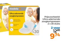 ultra ademende zoogkompressen
