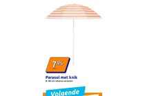 parasol met knik