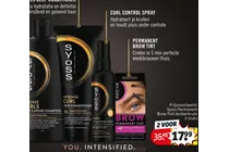 syoss permanent brow tint donkerbruin