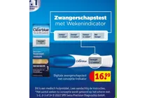 digitale zwangerschapstest met wekenindicator