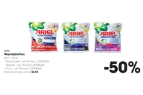 ariel all in 1 wasmiddeltableten regular