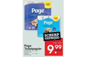 Toiletpapier aanbieding