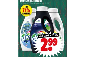 Wasmiddel aanbieding