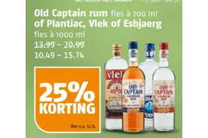 Old Captain rum aanbieding