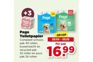Toiletpapier aanbieding
