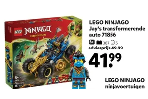 LEGO Ninjago Jay's transformerende auto 71856