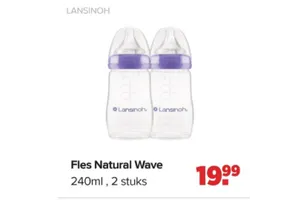 Lansinoh Fles Natural Wave