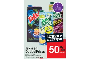 DubbelFrisss Boost vruchten Appel