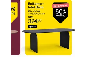 Eetkamertafel Bella
