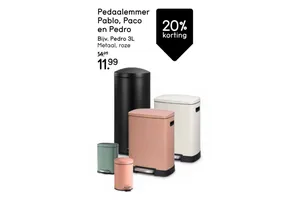 Pablo, Paco en Pedro Pedaalemmer