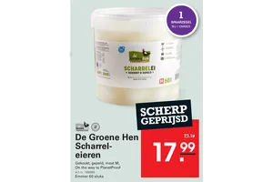 De Groene Hen Scharrel-eieren