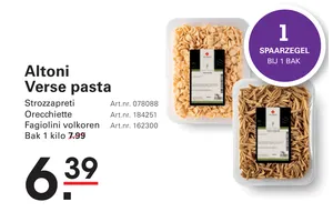 Altoni Verse pasta