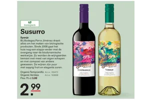 Susurro Organic Tempranillo
