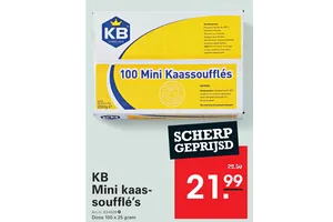 KB Mini kaassoufflé's