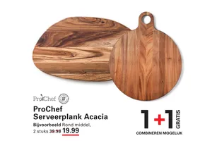 ProChef Serveerplank Rond middel