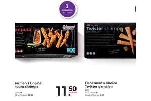Fisherman's Choice Twister garnalen