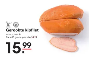 KUIG Gerookte kipfilet