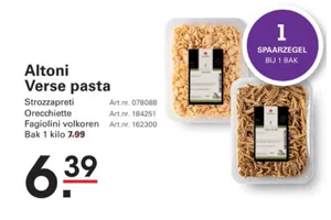 Altoni Verse pasta