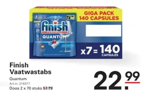 Finish Vaatwastabs Quantum Giga Pack