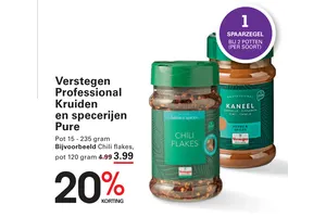 Verstegen Chili flakes