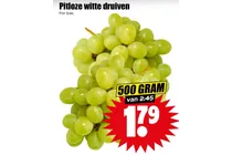 pitloze witte druiven
