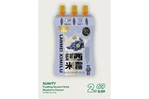 pudding dessert drink blueberry flavour