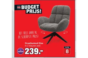 Budget Home Store Draaifauteuil Else