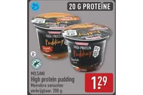 high protein pudding