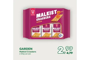 GARDEN Malkist Crackers