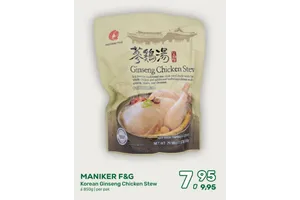 MANIKER F&G Korean Ginseng Chicken Stew