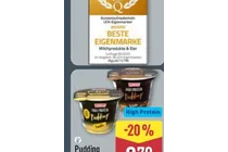 high protein pudding