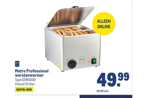 Metro Professional worstenwarmer