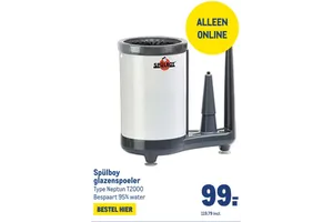 Spülboy glazenspoeler