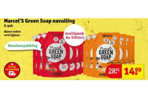 Marcel's Green Soap navulling