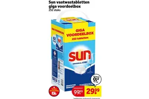 Sun Vaatwastabletten